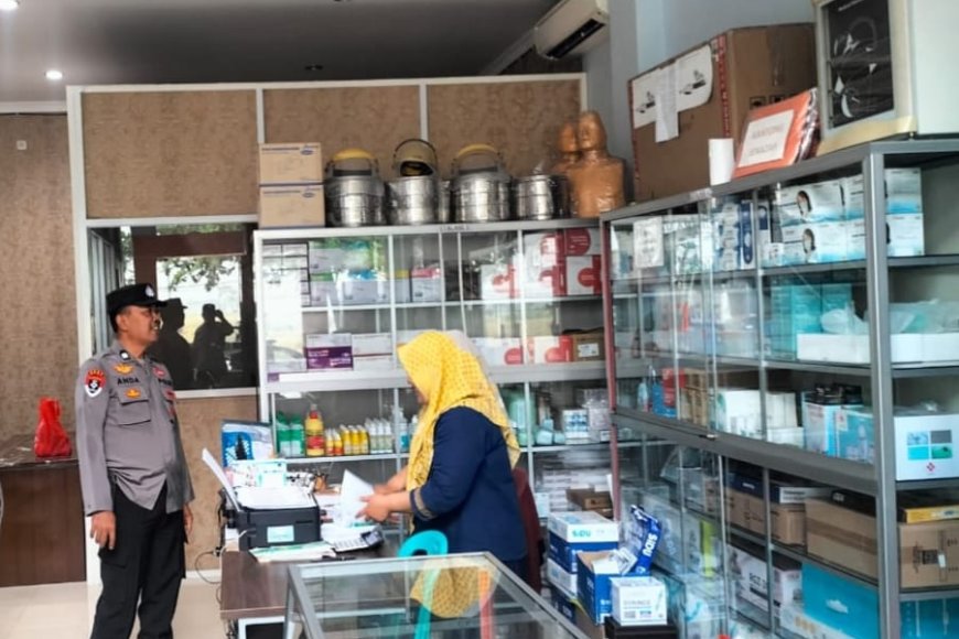 Cegah Kriminalitas, Polsek Balerejo Intensifkan Patroli Obyek Vital dan Dialogis Kamtibmas